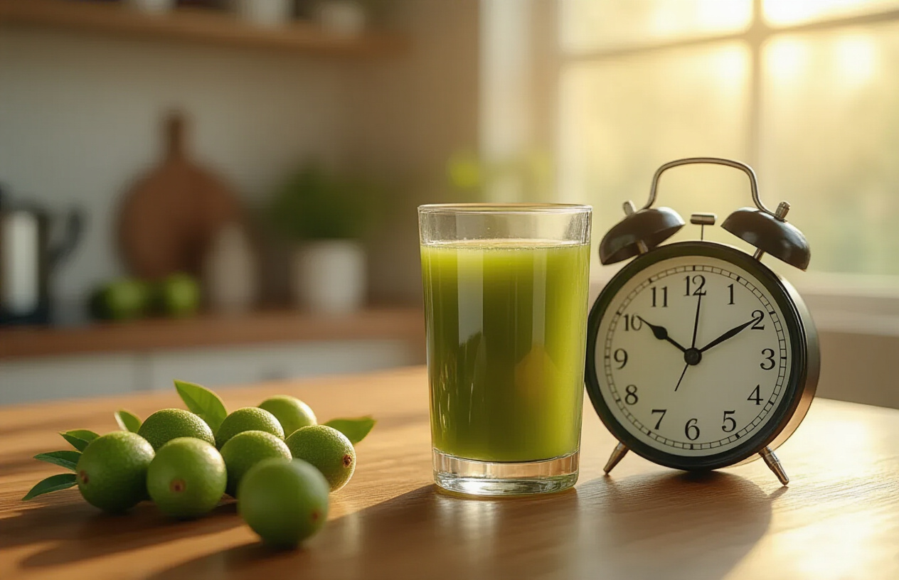Optimal Timing for Maximum Amla Juice Absorption