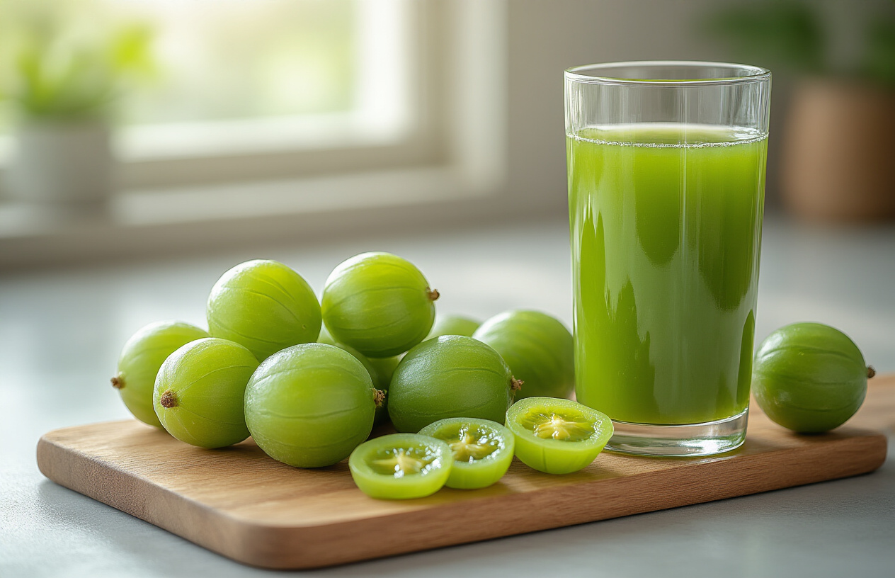 Health Benefits of Regular Amla Juice Consumption