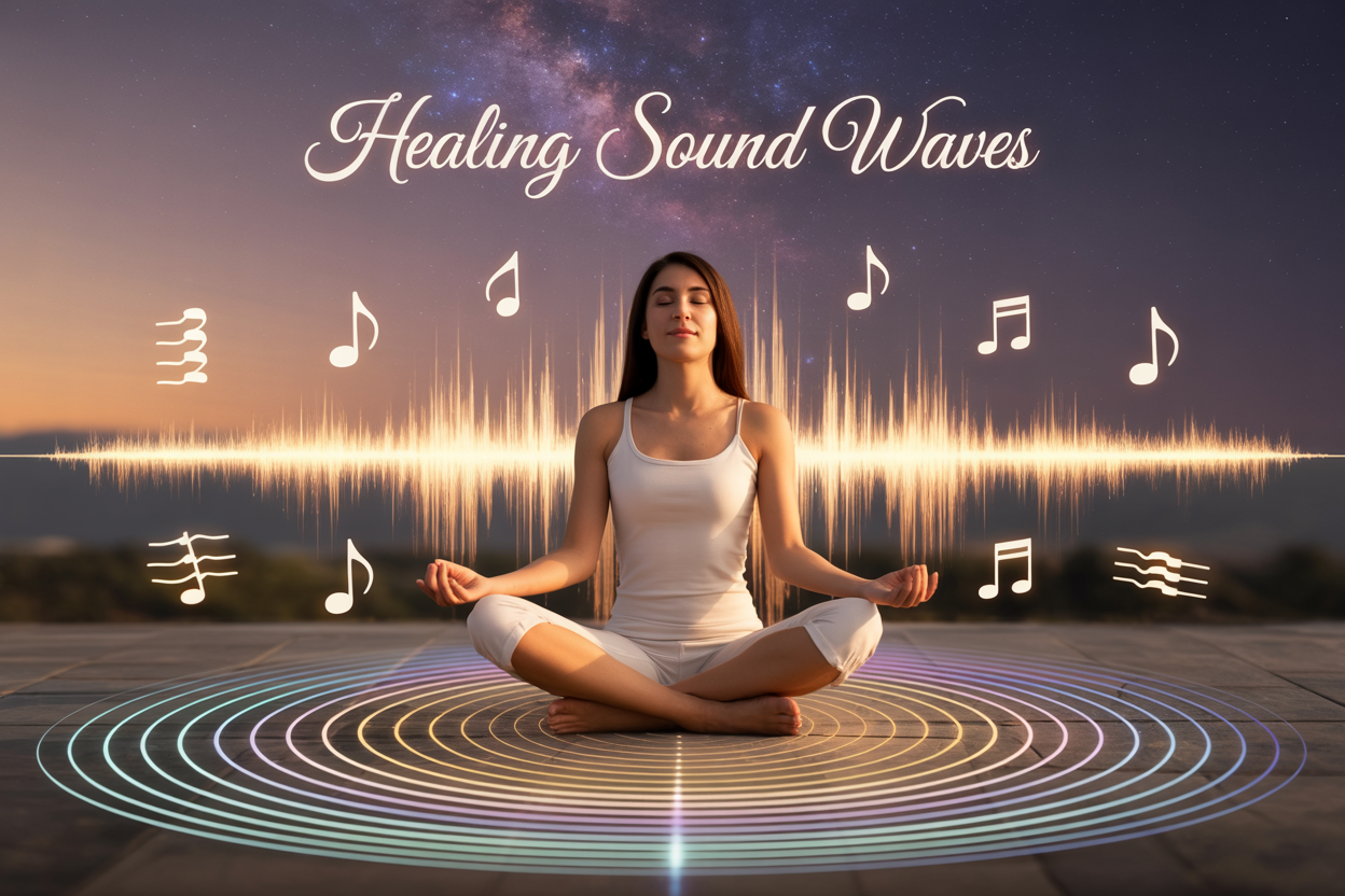 Healing Sound Waves Frequency: For Restoring Balance and Wellness connect to Universe Vibrations