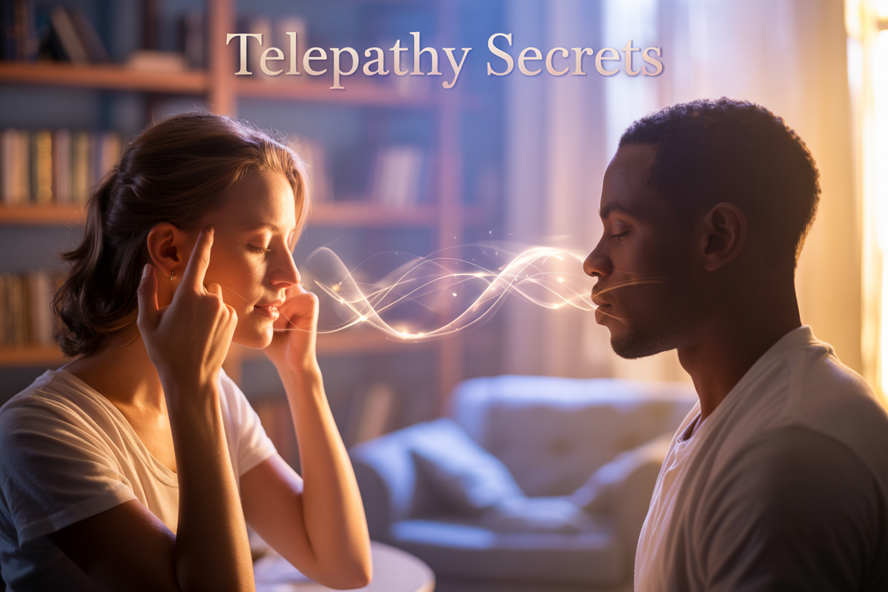 The Secret of Telepathy : How to Send and Receive Messages with Your Mind