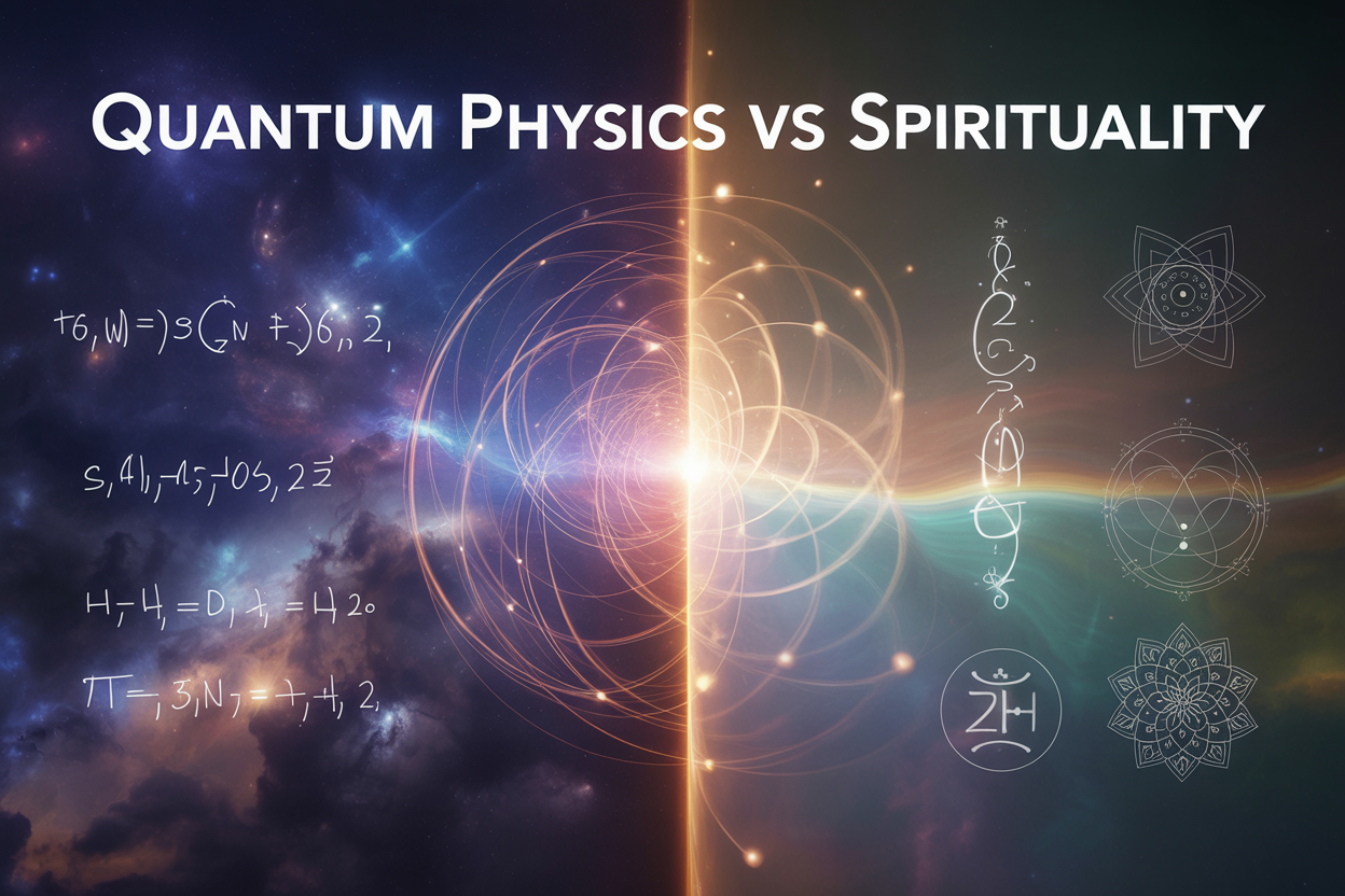 Quantum Physics vs Spirituality : A Journey to Understand the Universe Within