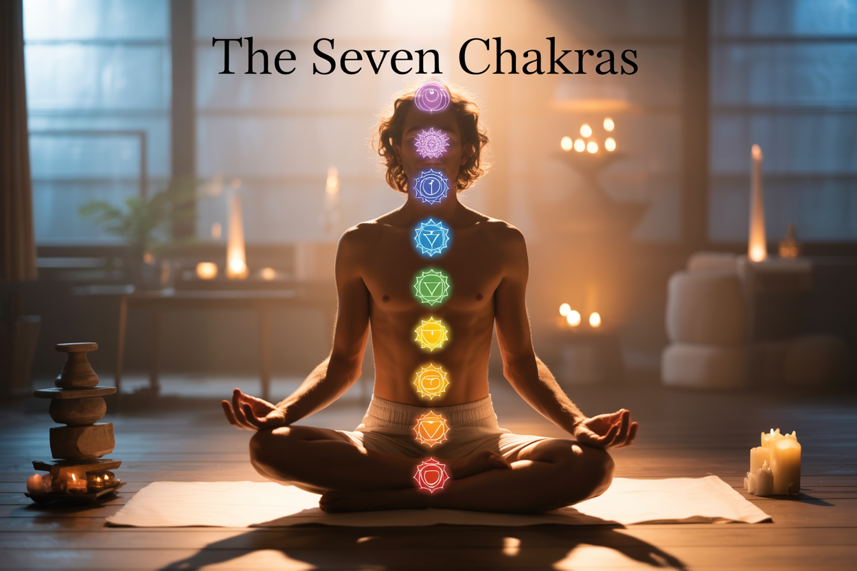 The Seven Chakras in Human Body