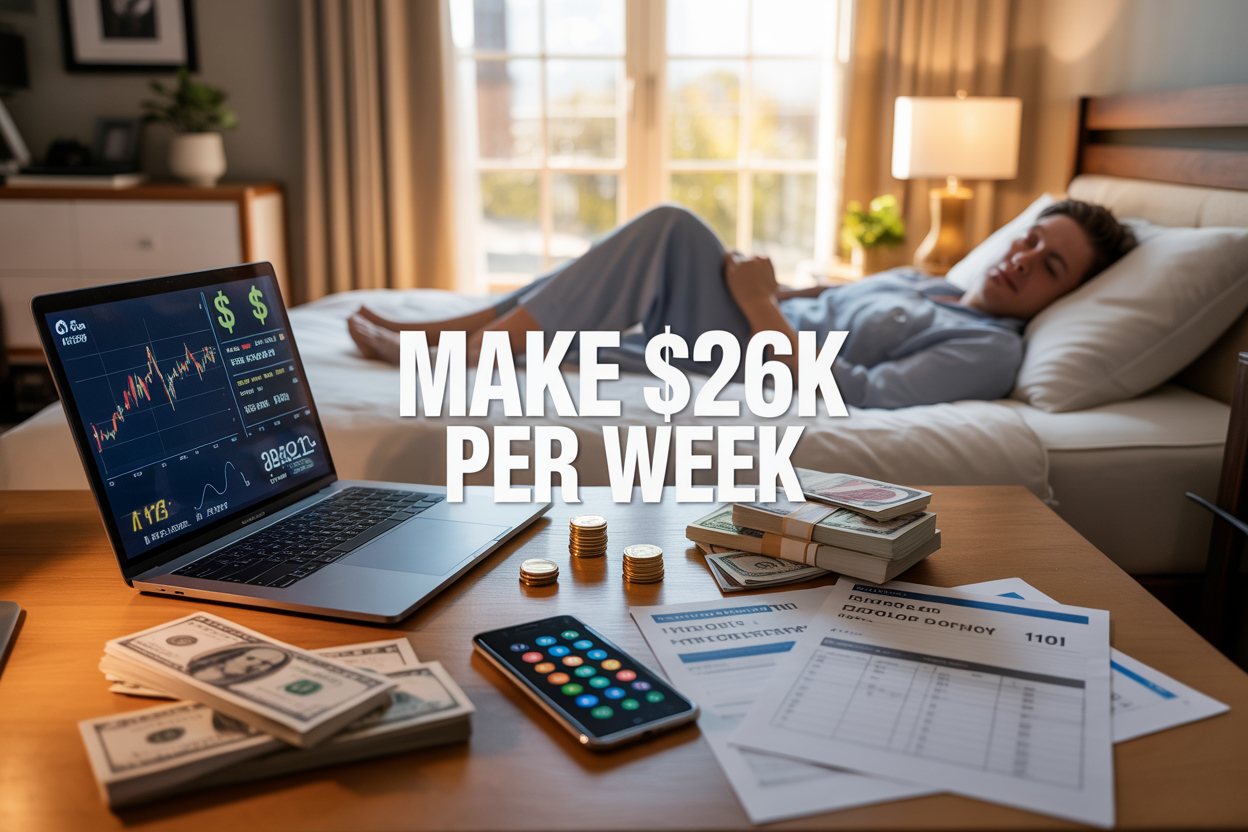 How To Make Money While You Sleep 15 Passive Income Ideas - How I Make $26k per Week