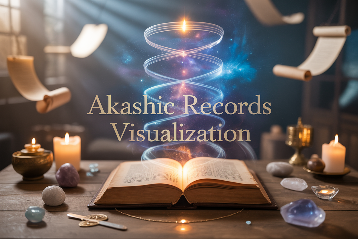 Visualizing the Akashic Records : A Guided Path to Understanding Your Soul’s Journey