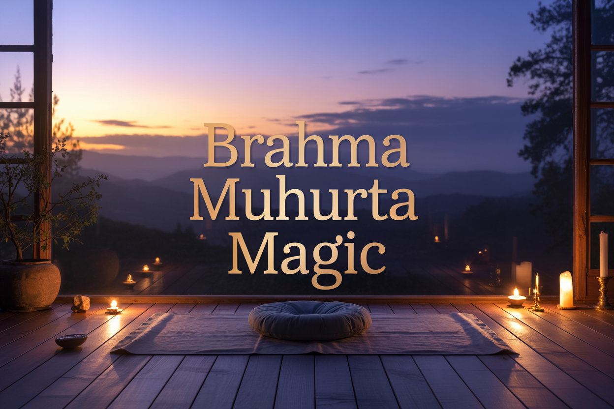 Brahma Muhurta Manifestation Magic : The Universe’s Most Powerful Hour