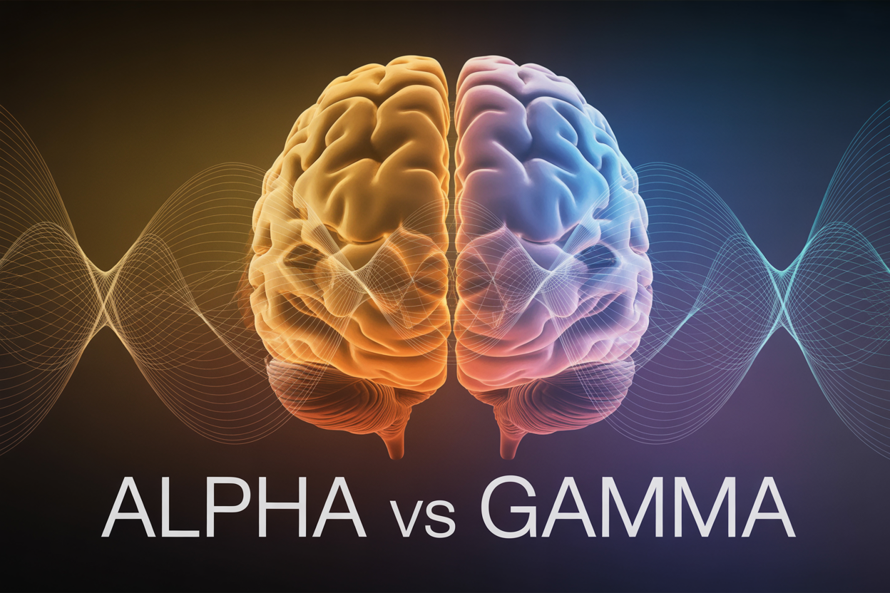 Gamma Vs Alpha Brainwaves : Which Rules Your Mind