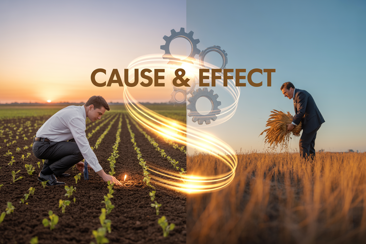 The Law of Cause and Effect : Secret Behind Every Result