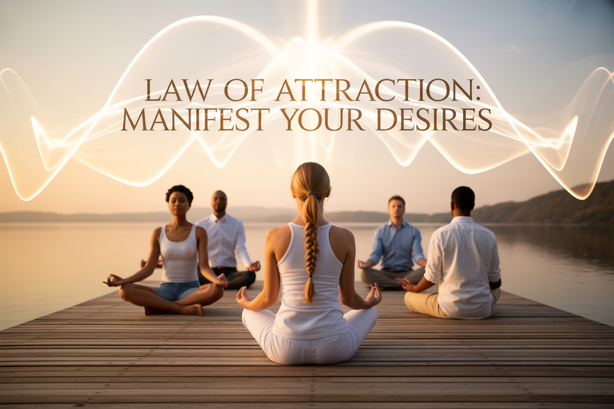 The Law of Attraction : Simple Secret to Manifesting Your Desires