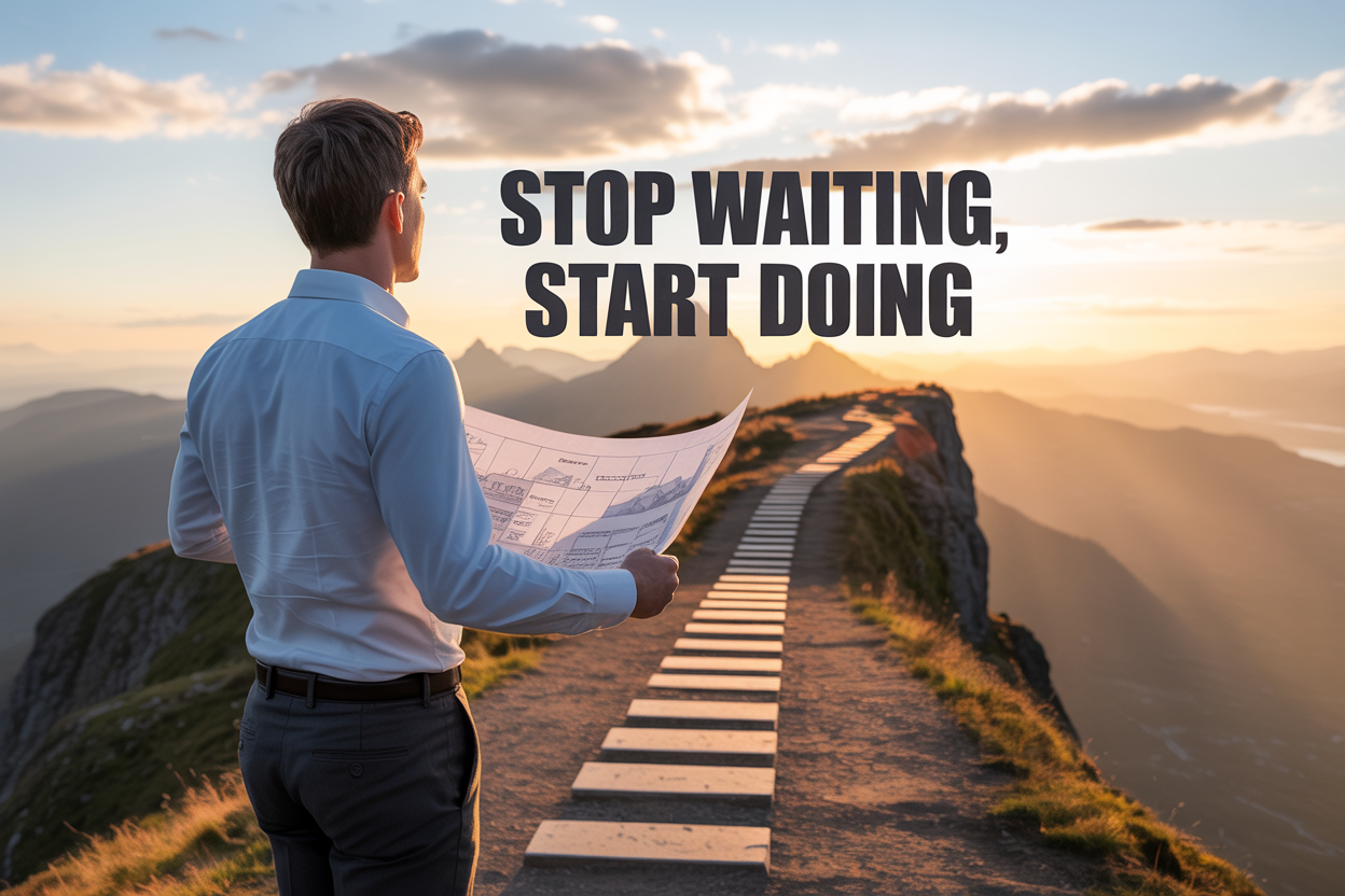 The Law of Action: Stop Waiting, Start Doing Turn Your Goals into Reality