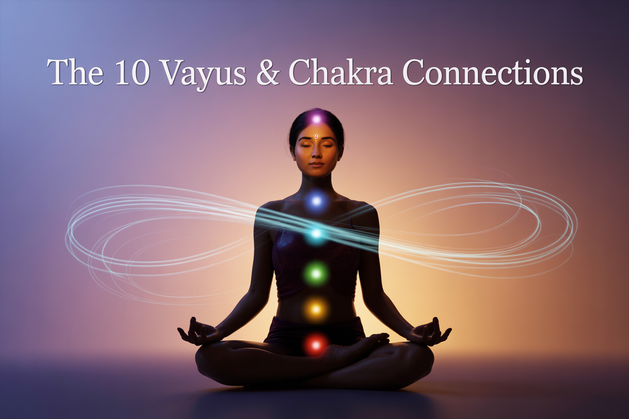 The 10 Vayus (Airs) and their Chakra Connections